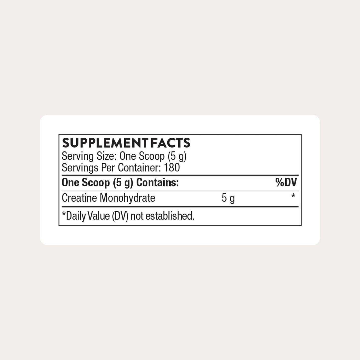 THORNE Creatine - Micronized Creatine Monohydrate Powder - Support for Muscles & Cognitive Function* - for Women & Men - Unflavored - NSF Certified for Sport - 5 g per Serving - 180 Servings THORNEBuy Supplements Australia