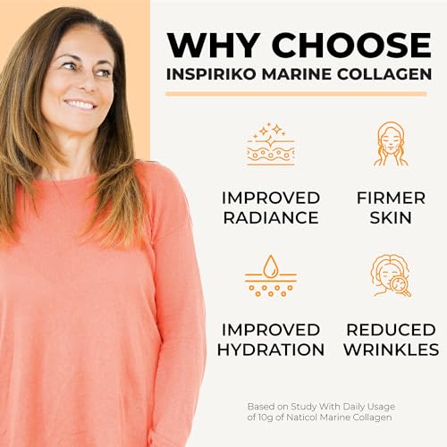 Marine Collagen Powder for Women - Marine Collagen with Hyaluronic Acid, Vitamin C InspirikoBuy Supplements Australia