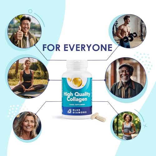 Premium 90 Marine Capsules - 530mg Natural Marine Collagen with Porcine & Bovine Collagen BLUE DIAMONDBuy Supplements Australia