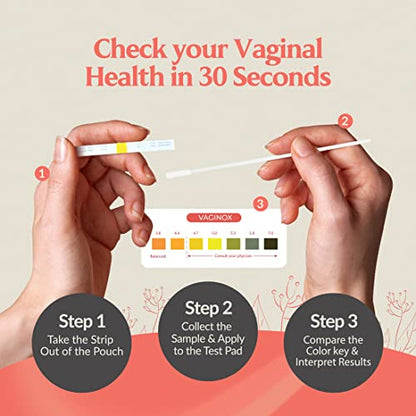 Vaginal PH Test Kit with Sterile Swabs and eBook - Vaginal PH Balance and Yeast Infection Test DIAGNOX HEALTHBuy Supplements Australia