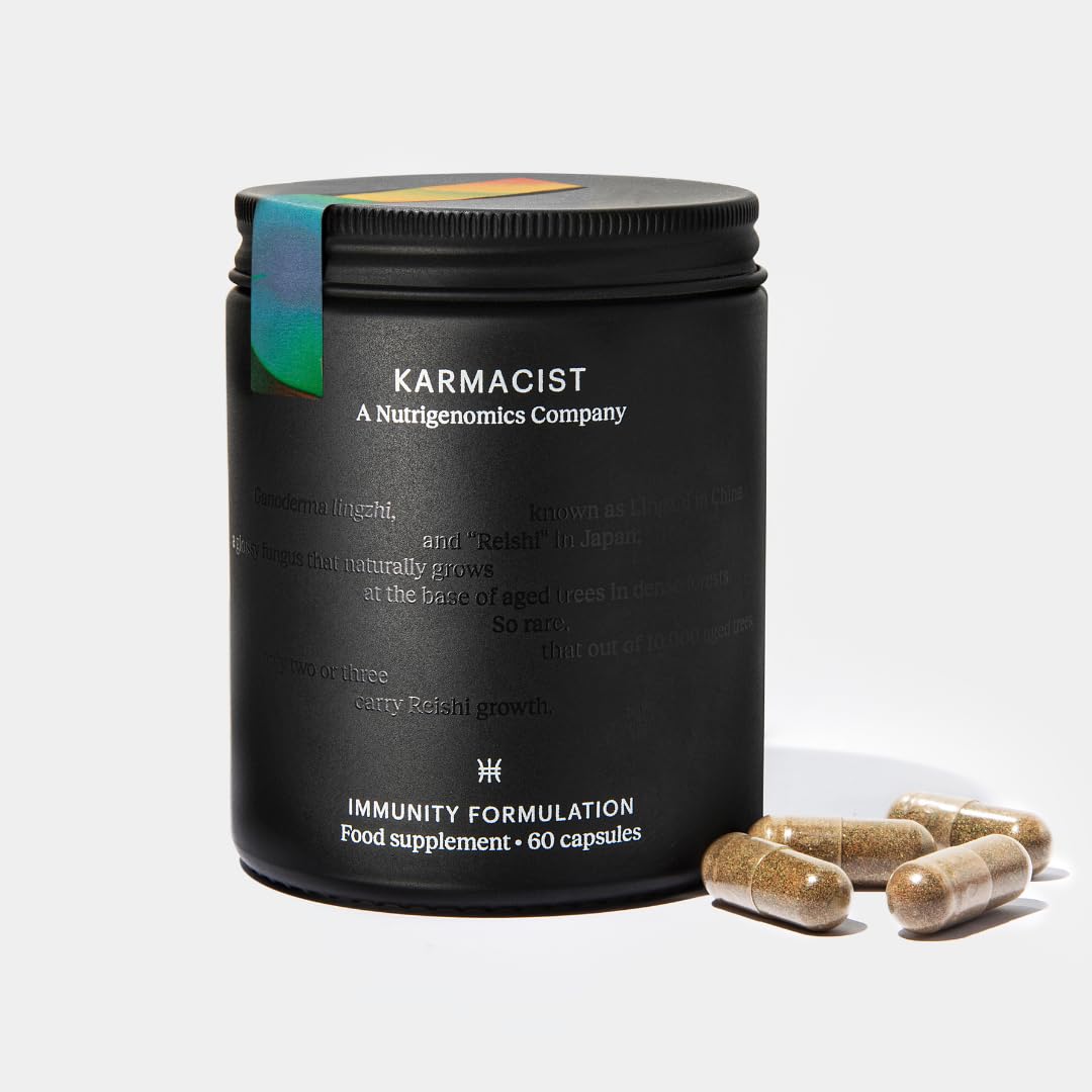 Immunity System Booster Supplement Promoting Natural Defence with Reishi & Amla KarmacistBuy Supplements Australia