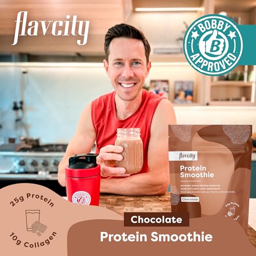 FlavCity Protein Powder Smoothie, Chocolate - 100% Grass-Fed Whey Protein Smoothie FlavCityBuy Supplements Australia