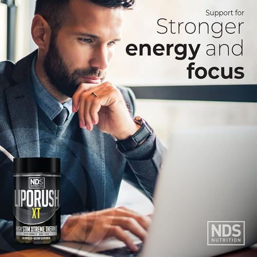 LIPORUSH NDS Nutrition XT - Super Concentrated Thermogenic with L-Carnitine & Teacrine LIPORUSHBuy Supplements Australia