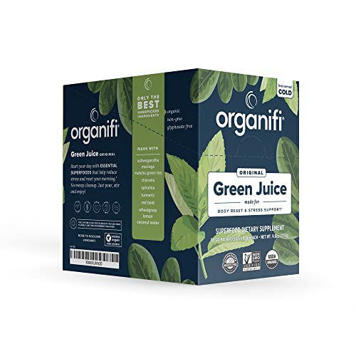 Organifi: GO Packs - Green Juice - Organic Superfood Supplement Powder - 30 Count OrganifiBuy Supplements Australia