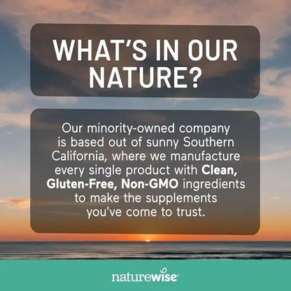 NatureWise Digestive Enzymes - Multi Enzymes with Probiotics + Prebiotics - Post Mealtime Comfort & Bloating Support + Aids Digestion and Gut Health - Soy-Free, Non-GMO - 60 Capsules[1-Month Supply] NatureWiseBuy Supplements Australia