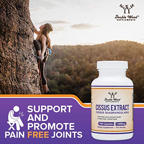 Cissus Quadrangularis Super Extract, 150 Capsules, Manufactured in The USA, Dietary Double Wood SupplementsBuy Supplements Australia