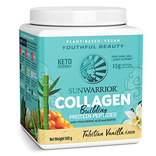 Sunwarrior Plant-Based Vegan Youthful Beauty Collagen Building Protein Peptides SunwarriorBuy Supplements Australia