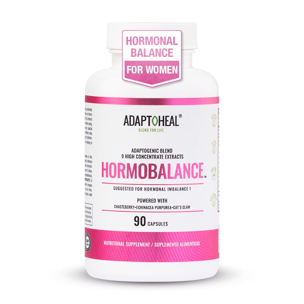 Hormone Balance for Women – Menopause & PMS Support Supplement – Adaptogens for Female Balance & Wellness – 90 Vegan Capsules ADAPTOHEALBuy Supplements Australia