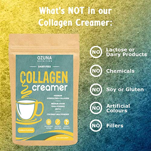 Collagen Coffee Creamer | Keto & Paleo | Premium Hydrolysed Collagen Peptides & Coconut MCT OZUNA NUTRITIONBuy Supplements Australia