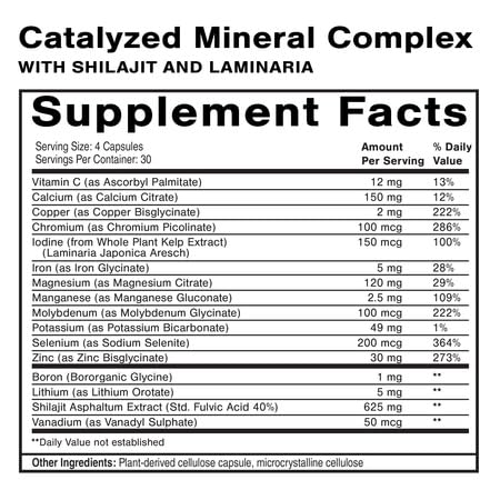 Quicksilver Scientific Dr. Shade's Catalyzed Mineral Complex Quicksilver ScientificBuy Supplements Australia