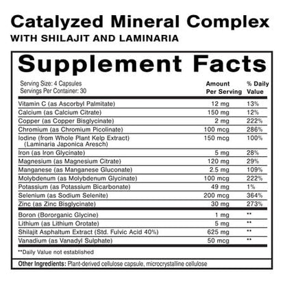 Quicksilver Scientific Dr. Shade's Catalyzed Mineral Complex Quicksilver ScientificBuy Supplements Australia