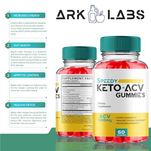 Speedy Keto ACV Gummies Advanced Weight Loss, Speedy Keto ACV Gummies 1000MG Ark LabsBuy Supplements Australia