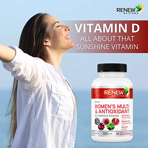 Renew Actives Women's Multi-Vitamin & Antioxidant: Daily Health Supplement for Woman Renew ActivesBuy Supplements Australia