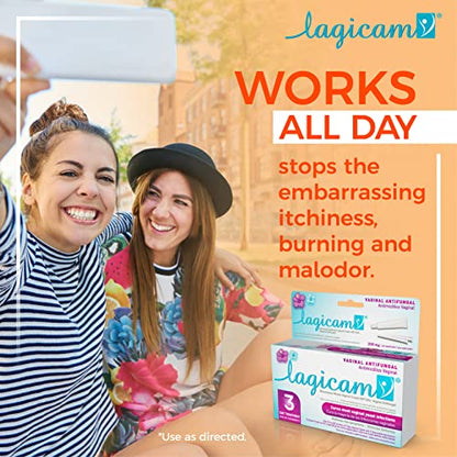 Lagicam Vaginal Yeast Infection, Antifungal 3 Day Miconazole Nitrate Treatment Cream, Relief for Itching LAGICAM VBuy Supplements Australia