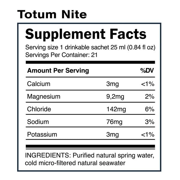 Quicksilver Scientific Totum Nite (21-25mL drinkable Sachets) Quicksilver ScientificBuy Supplements Australia