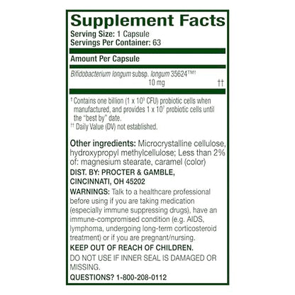 Align Probiotic, Pro Formula, Probiotics for Women and Men, Probiotics for Digestive Health, Men and Womens Probiotic Capsules Help Relieve