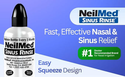 NeilMed Sinus Rinse - A Complete Sinus Nasal Rinse Kit, 50 count (Pack of 1) Count may vary NeilMed buy supplements Au