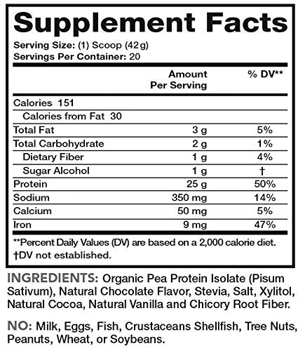 Lean & Pure Plant Protein, 25g of Protein, Non GMO, Vegan, Gluten Free. Low Carb, 842g Olympian LabsBuy Supplements Australia
