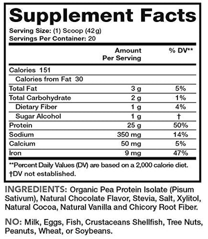Lean & Pure Plant Protein, 25g of Protein, Non GMO, Vegan, Gluten Free. Low Carb, 842g Olympian LabsBuy Supplements Australia