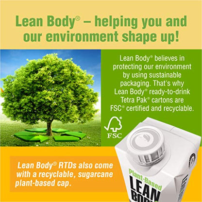 Lean Body Ready-to-Drink, Plant-Based Vegan Vanilla Caramel Protein Shake, 30g Protein LabradaBuy Supplements Australia