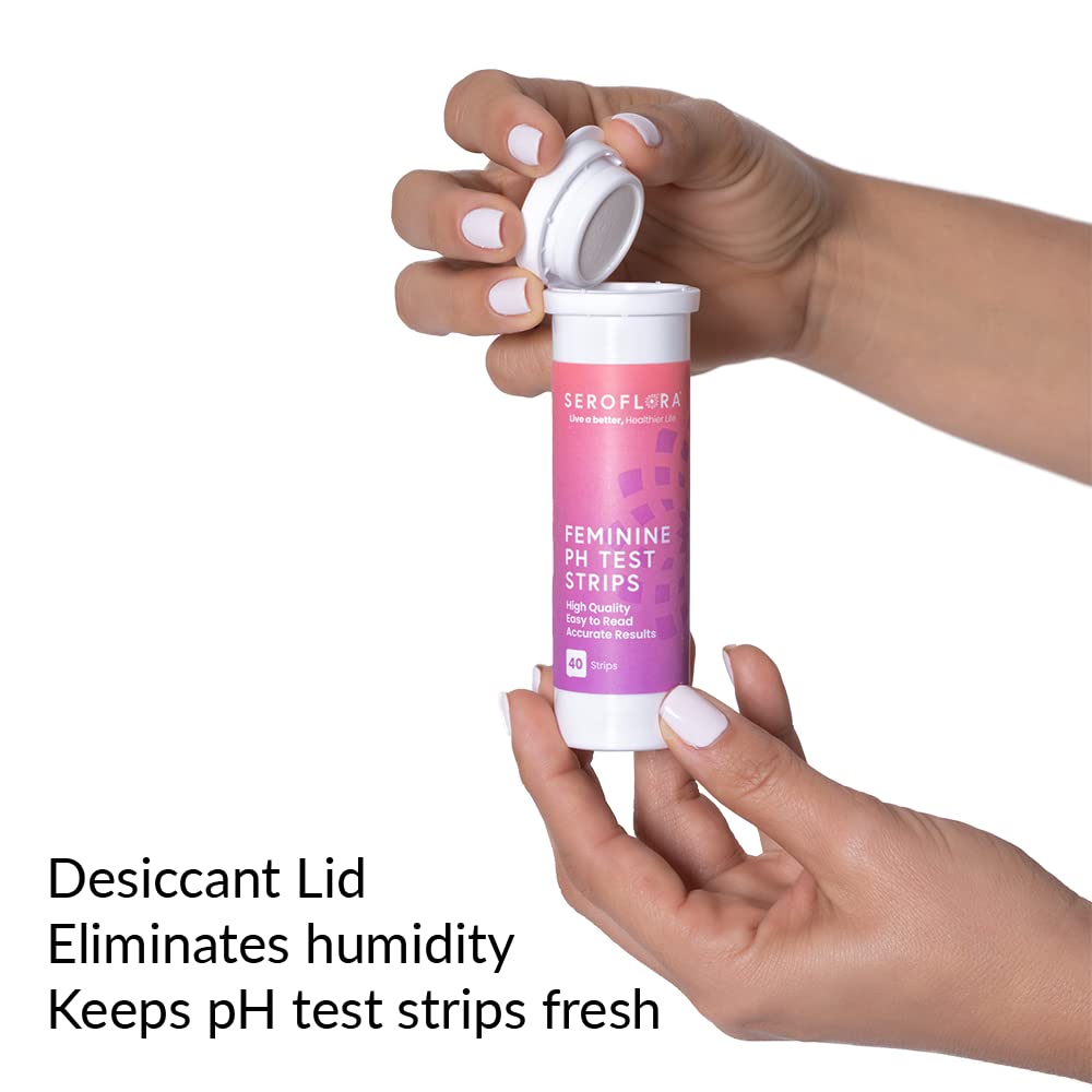 Seroflora Vaginal pH Test Strips for Women - Monitor Vaginal Health & Yeast Infection - Easy SerofloraBuy Supplements Australia