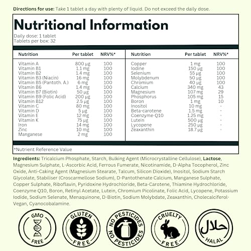 NutraKing Multivitamin Tablets for Women (32 Day Supply) - 31 Multivitamins NutraKingBuy Supplements Australia