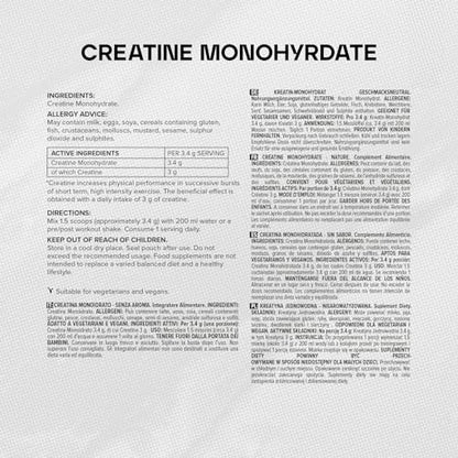 Bulk Creatine Monohydrate Powder, Unflavoured, 100 g BulkBuy Supplements Australia