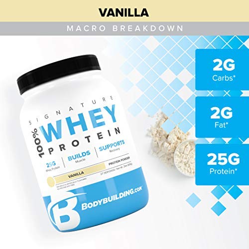 Bodybuilding Signature 100% Whey Protein Powder | 25g of Protein per Serving Bodybuilding.comBuy Supplements Australia