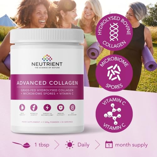 Neutrient™ Advanced Collagen Powder Supplement, Hydrolyzed Collagen Peptides Neutrient the science of natureBuy Supplements Australia