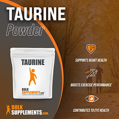 BULKSUPPLEMENTS.COM Taurine Powder - Taurine Supplement, Taurine 2000mg BULKSUPPLEMENTS.COMBuy Supplements Australia