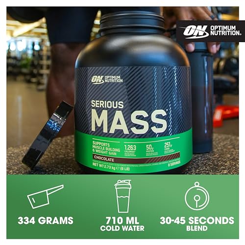 Optimum Nutrition Serious Mass Protein Powder High Calorie Mass Gainer with Vitamins Optimum NutritionBuy Supplements Australia