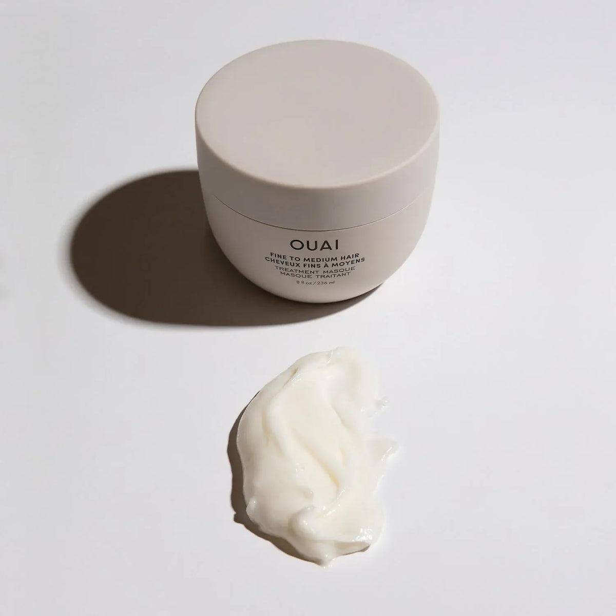 OUAI Fine to Medium Hair Treatment Masque - Hydrating Hair Mask to Help Repair Strands & Increase Shine - With Shea Butter, Keratin and Panthenol - Paraben, Phthalate & Sulfate Free (8 Fl Oz) OUAIBuy Supplements Australia