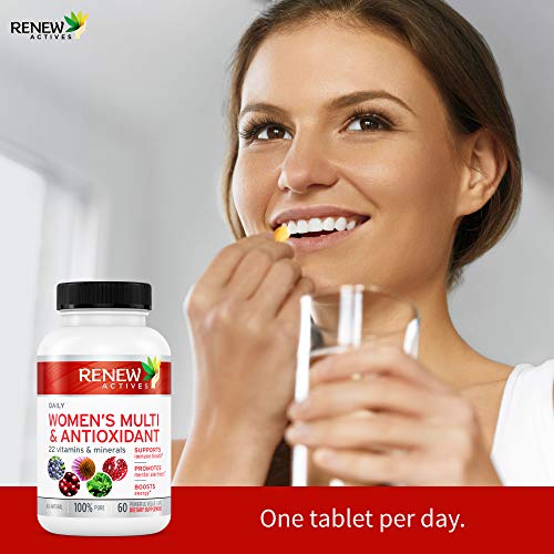 Renew Actives Women's Multi-Vitamin & Antioxidant: Daily Health Supplement for Woman Renew ActivesBuy Supplements Australia