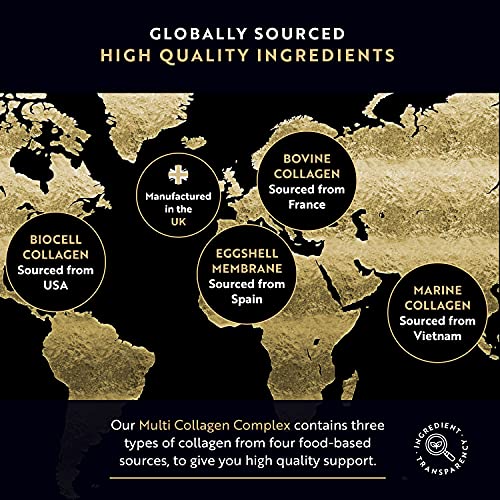 Premium Multi Collagen Protein Capsules with Type I, II, III - Includes Hydrolysed Grass NutravitaBuy Supplements Australia