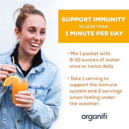 Organifi Immunity - Organic Superfood Immunity Support - 15 Single Serve Packets OrganifiBuy Supplements Australia