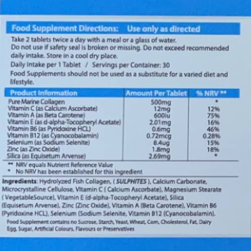 AHS Pure Marine Collagen 120 Tablets AHSBuy Supplements Australia