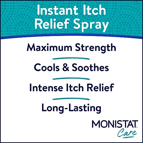 Monistat Instant Itch Relief Spray for Women, Maximum Strength Feminine Itch Care, 2 oz MonistatBuy Supplements Australia