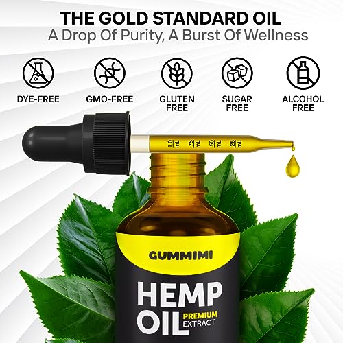 GummiMi Оrganic Hеmp Oil 10 000 000 mg - Natural Drops - Rich in Vitamins B, C, E GummiMiBuy Supplements Australia