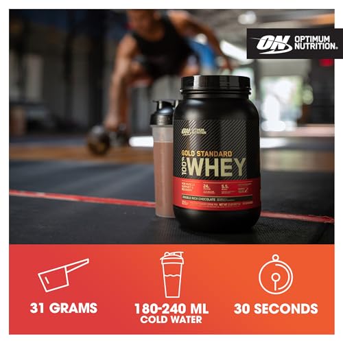 Optimum Nutrition Gold Standard Whey Protein, Muscle Building Powder with Naturally Occurring Optimum NutritionBuy Supplements Australia