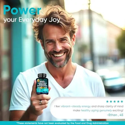 Adndale NAD Supplement. Longevity Formula with Liposomal NAD+, Trans Resveratrol, Urolithin-A, Berberine, CoQ10. NMN Supplement Alternative. 90 Count AdndaleBuy Supplements Australia