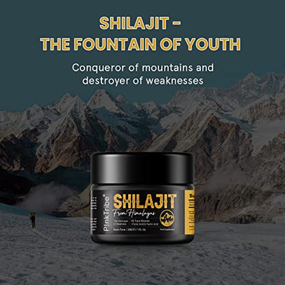 Shilajit Resin, Original Himalayan Shilajit 30g - Gold Grade 100% Pure, Rich in Fulvic P!nkTribeBuy Supplements Australia