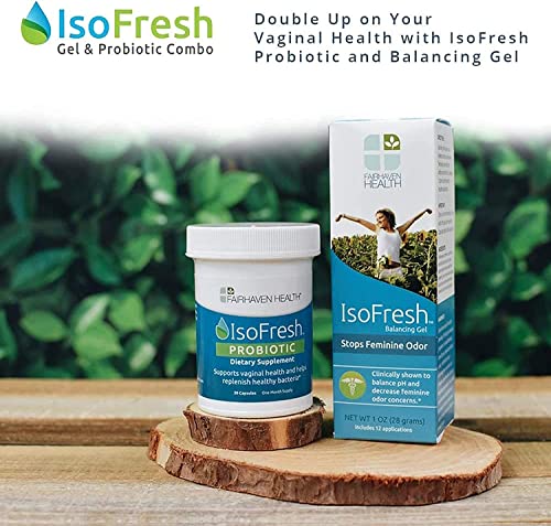 IsoFresh Probiotic: for Vaginal Balance of Yeast and Bacteria in Women Fairhaven HealthBuy Supplements Australia