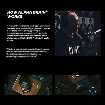 ONNIT Alpha Brain (60ct) - Over 1 Million Bottles Sold - Premium Nootropic Brain Supple ONNITBuy Supplements Australia