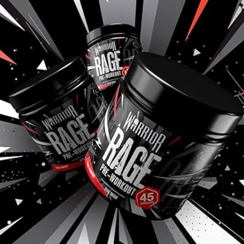 Warrior, Rage - Pre-workout Powder - 392g - Energy Drink Supplement with Vitamin C WarriorBuy Supplements Australia