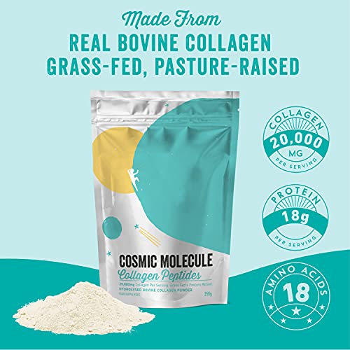 Cosmic Molecule UK's 1st 20,000mg Collagen Peptides Powder 350G (up to 35 Servings) Cosmic MoleculeBuy Supplements Australia
