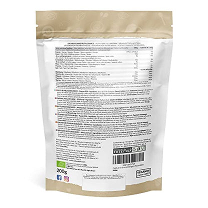 Organic Psyllium Husk - 99% Purity - 200g. Pure & Natural Psyllium Seed Husks NaturaleBioBuy Supplements Australia