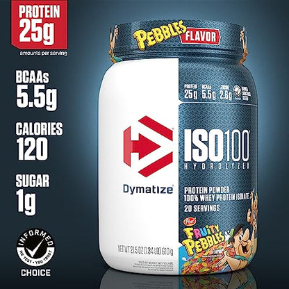 Dymatize ISO100 Hydrolyzed Protein Powder, 100% Whey Isolate, 25g of Protein DymatizeBuy Supplements Australia