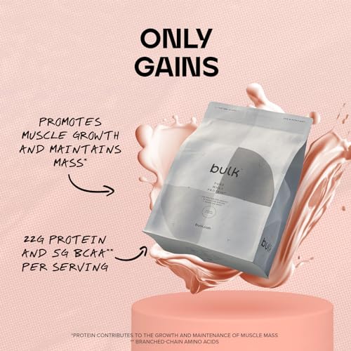 Bulk Pure Whey Protein Powder Shake, Berries and Cream, 2.5 kg, Packaging May Vary BulkBuy Supplements Australia
