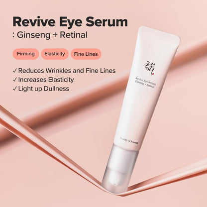 Beauty of Joseon Revive Eye Serum with Retinal Niacinamide Correction for Puffy Eye Bags