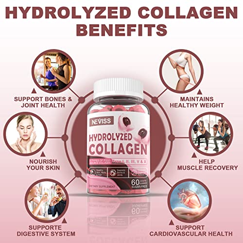 Sugar Free Hydrolyzed Collagen Gummies 800mg KrooBuy Supplements Australia